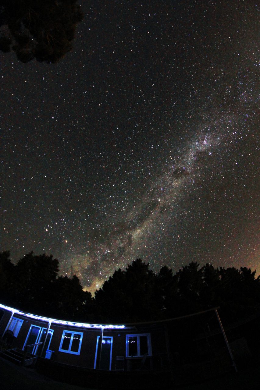 ニュージーランドの美しい星空