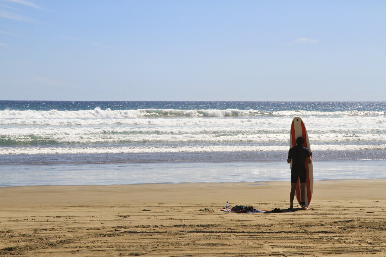 ニュージーランドのサーファー