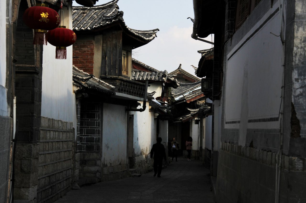 雲南省・麗江古城の街並み 観光にオススメ