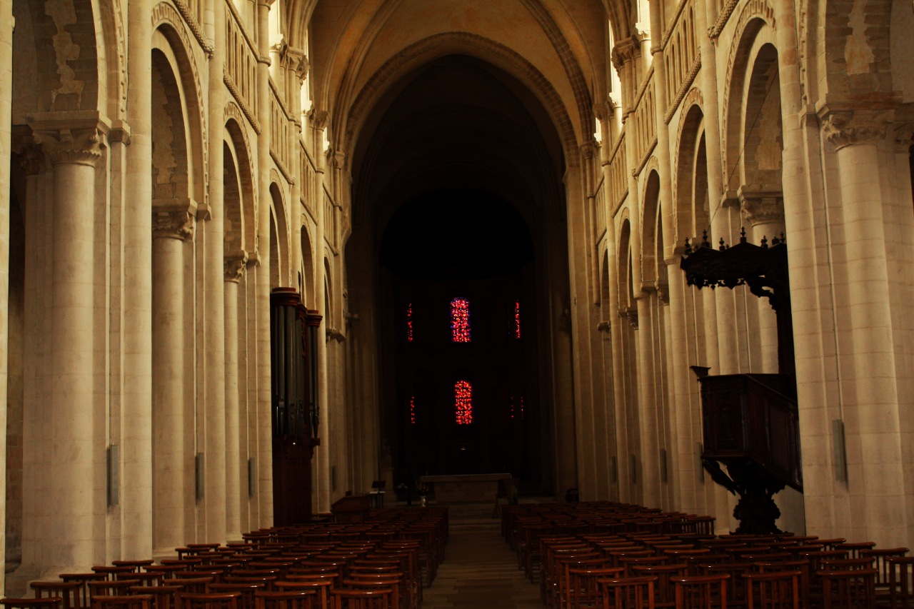 フランス・モンサンミッシェルの夜景