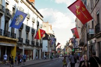 ボーヌの街並みの絶景、フランスの観光スポット