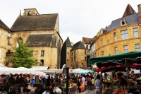 サルラの街並みの絶景、フランスの観光スポット