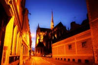 アミアンの街並みの絶景、フランスの観光スポット