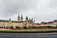 カン・男子修道院の絶景、フランスの観光スポット