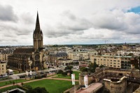 カンの街並みの絶景、フランスの観光スポット