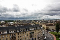 カンの街並みの絶景、フランスの観光スポット
