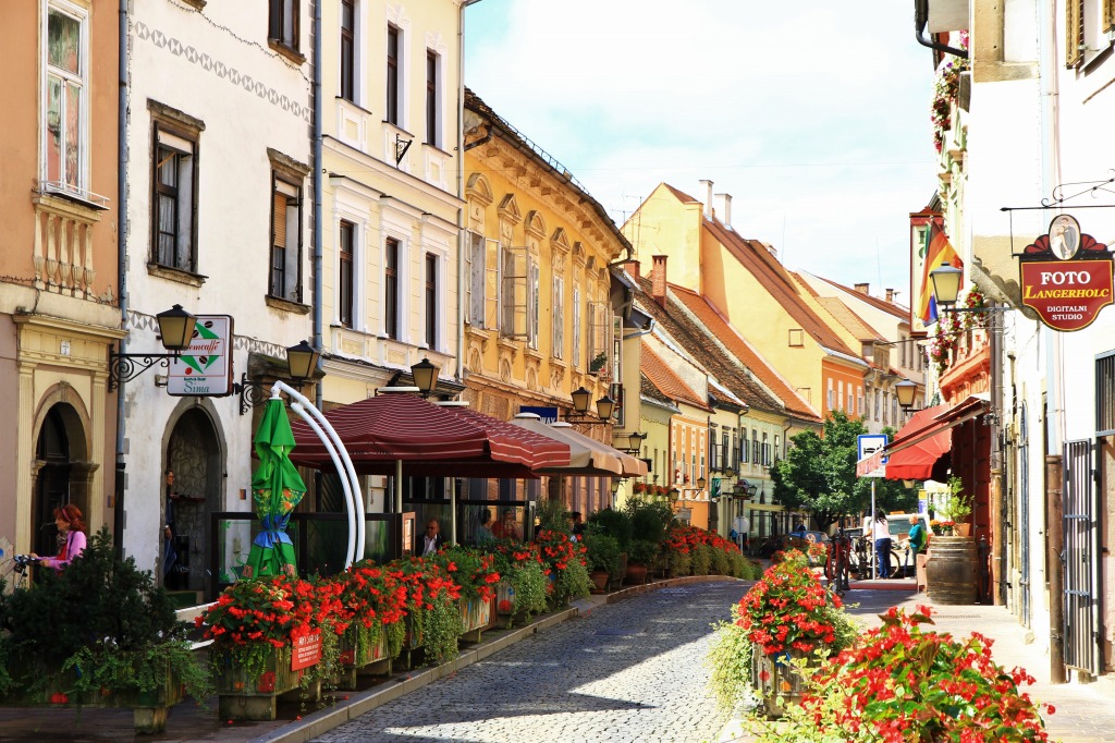 スロヴェニア・プトゥイの街並み
