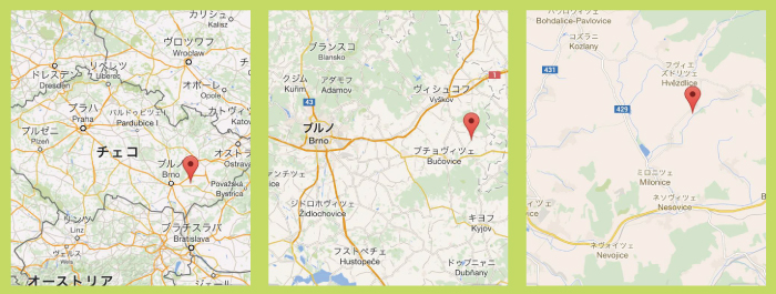 モラヴィアの大草原の行き方(アクセス方法)