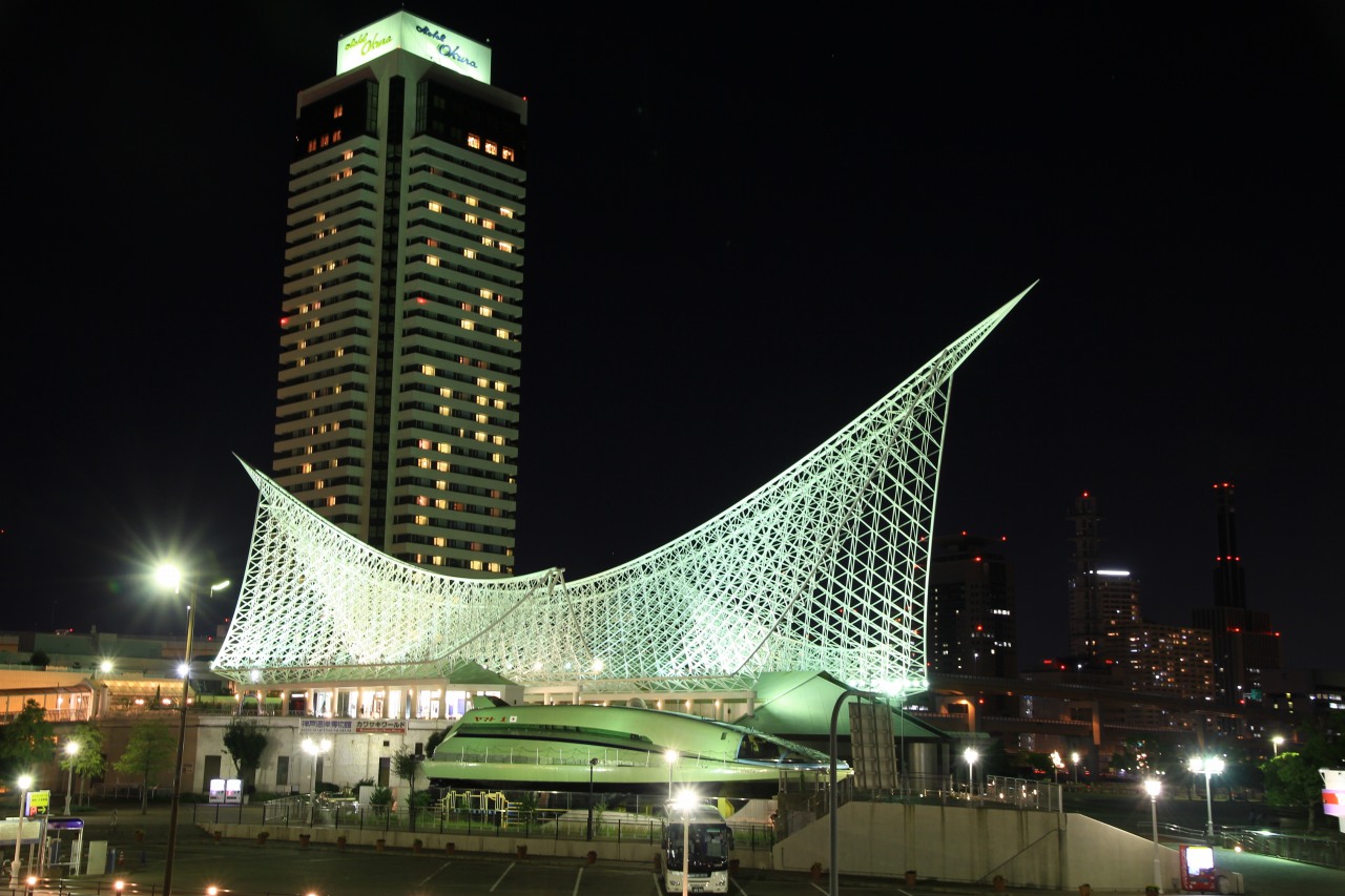 神戸・ハーバーランドの夜景