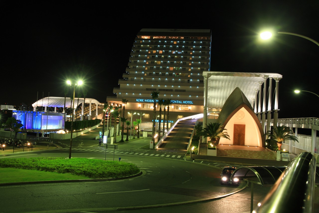 神戸・オリエンタルホテルの夜景