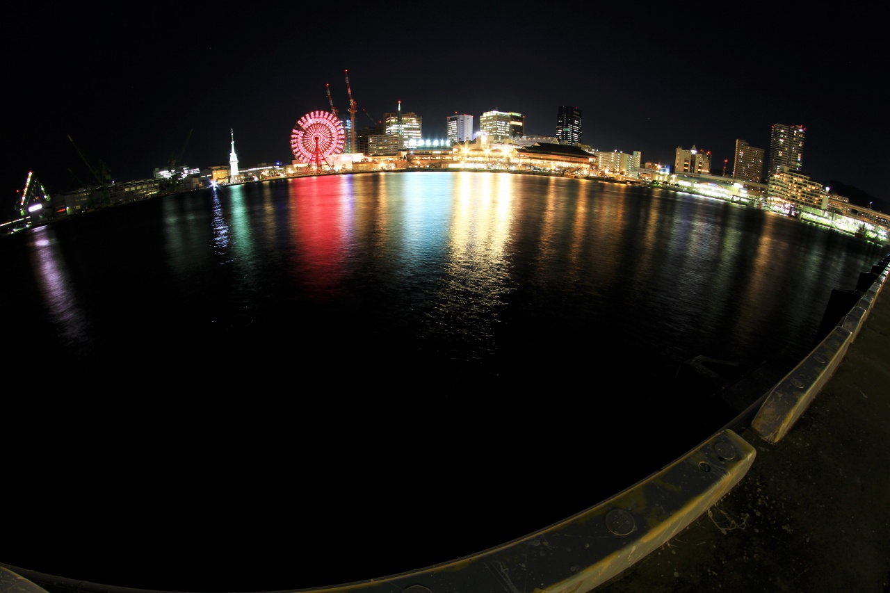 神戸・ハーバーランドの夜景を独り占め