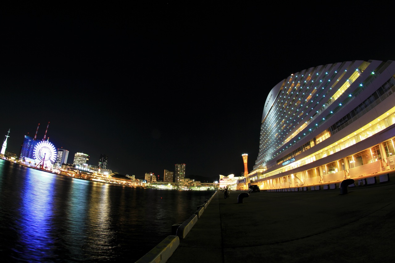 神戸・ハーバーランドの夜景