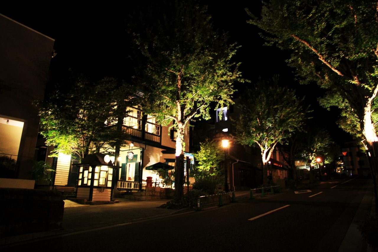 神戸・北野の夜景