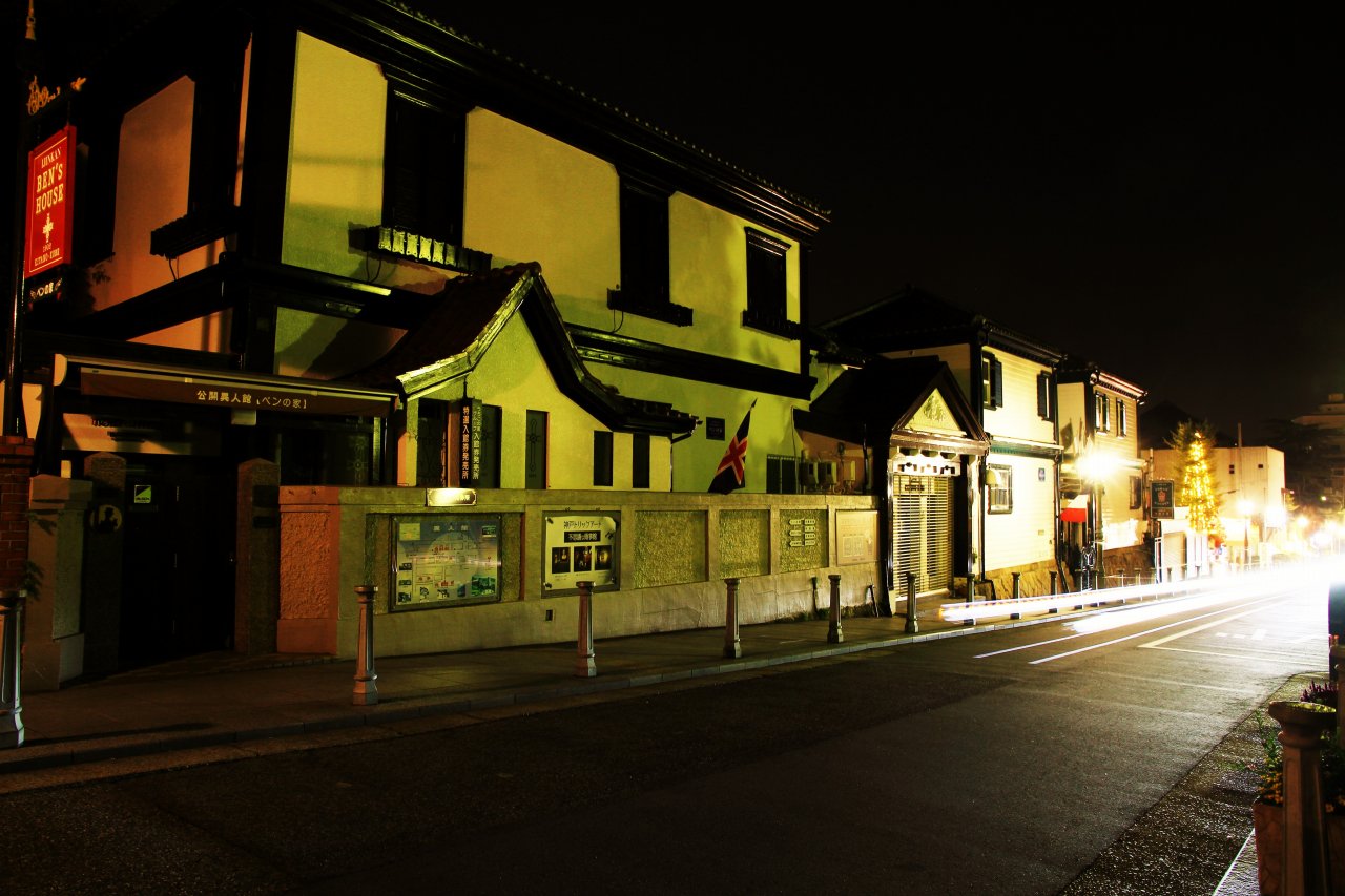 神戸・北野の夜景