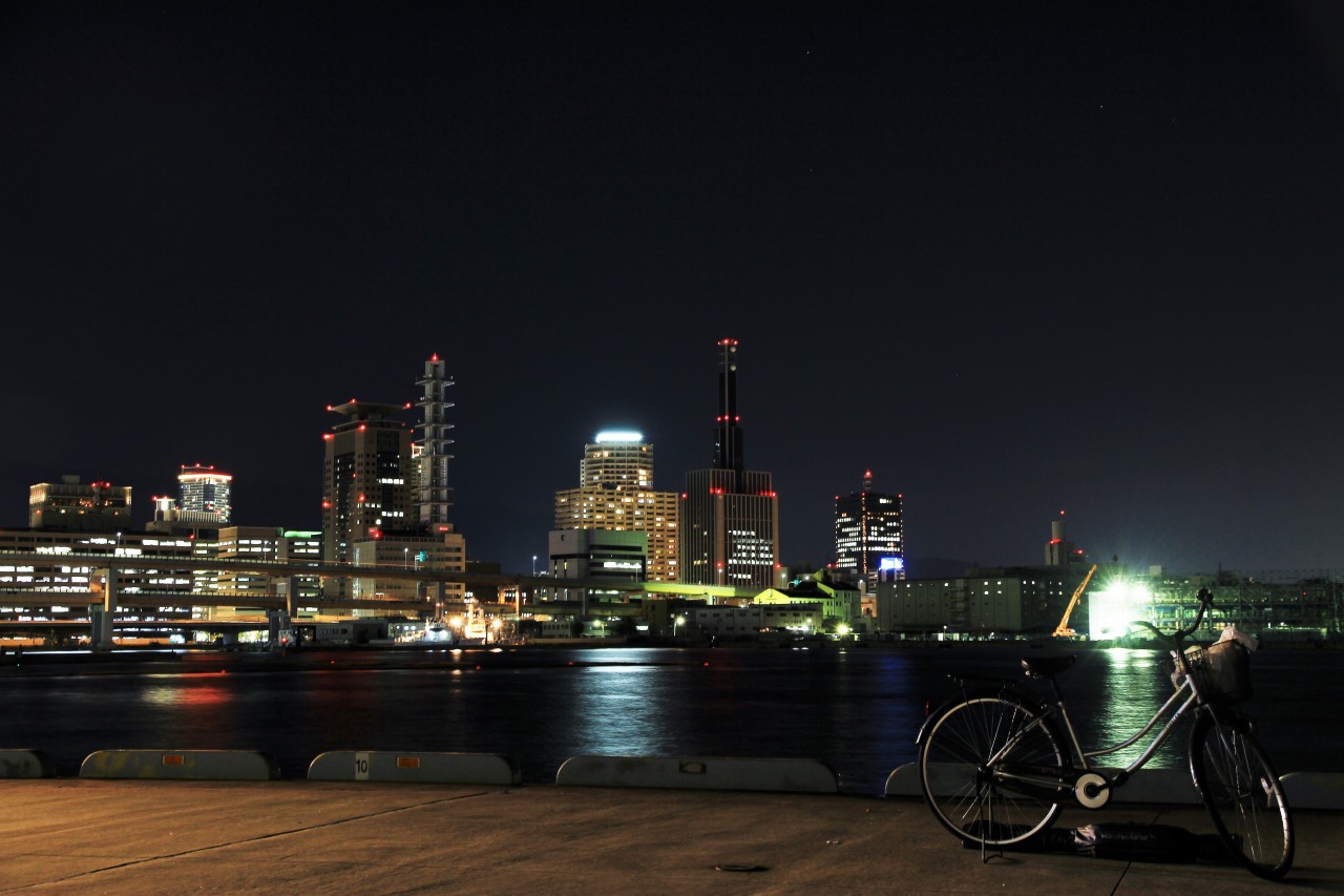 神戸・三宮の夜景
