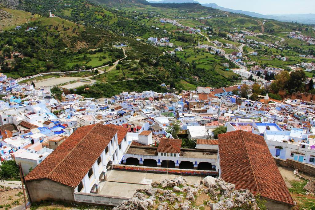 モロッコ・シェフシャウエン(Chefchaouen)の青に染まった街並み