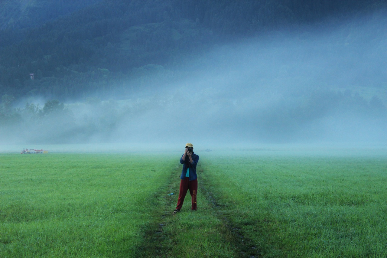 ドイツ フュッセンで写真撮影