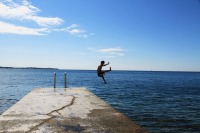ピランの海の絶景写真画像、スロヴェニアの観光情報