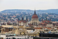 ブダペストの街並みの絶景写真画像、東欧の観光情報