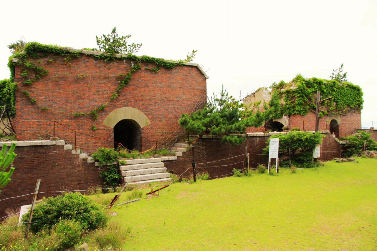 和歌山県・友ヶ島 第二砲台跡の絶景写真