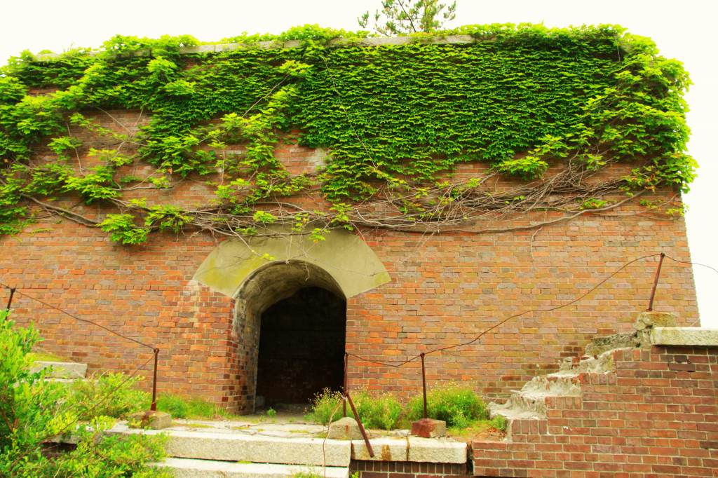 和歌山県・友ヶ島 第二砲台跡の絶景写真