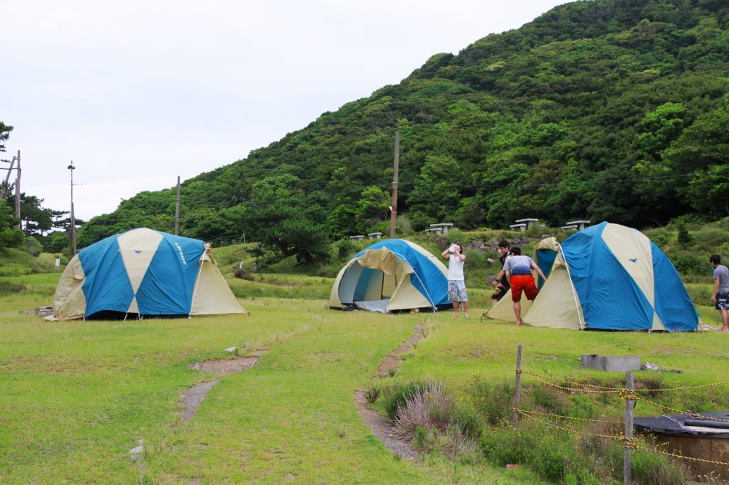 友ヶ島・南垂水広場・キャンプ場